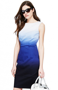 Ombre Shift Dress, Marks & Spencer, £49.50 - an easy to wear cotton dress that will take you from the office to the bar.