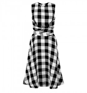 Twitchell Check Dress, Hobbs, £129 - features an ultra flattering full skirt and wrapped waist.
