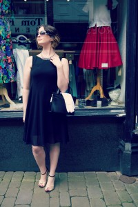 Fever London dress outside shop